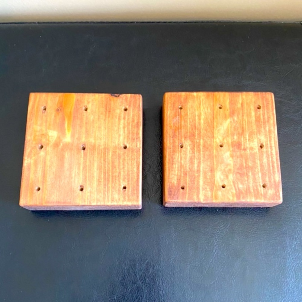 NEW Set of 2 Wooden Cake Pop Stands